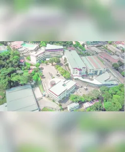 Vista aérea do campus da São Camilo em Cachoeiro: turmas do infantil até os cursos de pós-graduação.