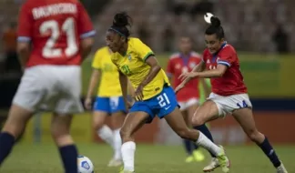 Imagem ilustrativa do matéria Seleção brasileira feminina fecha ano em sétimo lugar no ranking da Fifa