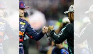 Imagem ilustrativa do matéria Empatados, Hamilton e Verstappen decidem título da F1 no mano a mano